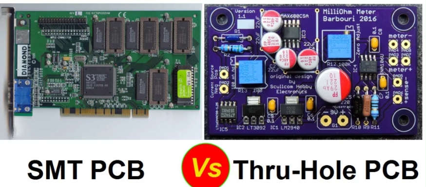 Advantages and Disadvantages of SMT and Through-Hole Technology