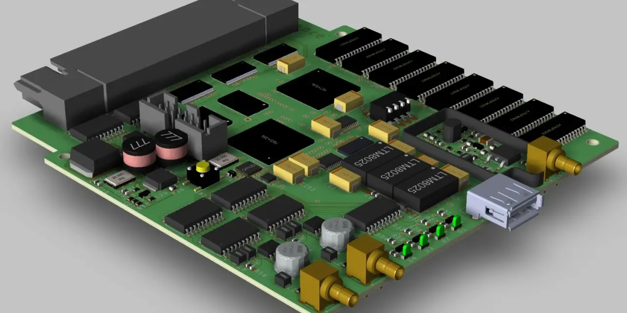 PCB Design for the 6-Layer Board Stackup