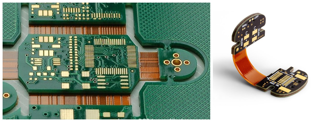8-Layer Rigid-Flex HDI PCB – High-Precision Industrial Sensor Control Board