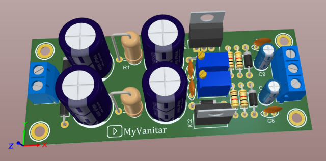 Variable Power Supply PCBs