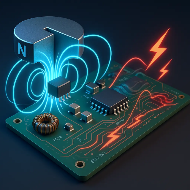Magnetic Current Sensor PCBA