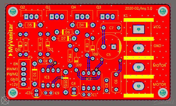 motor driver PCBA