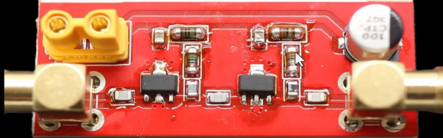 RF Amplifier PCB