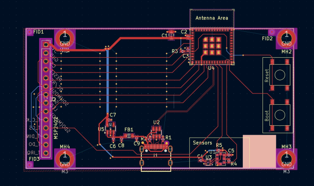 IoT Sensor PCB