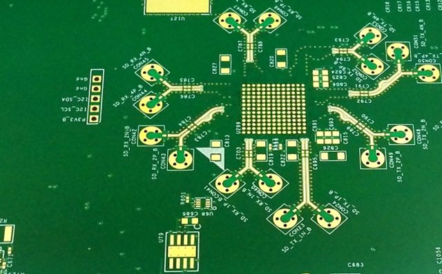 Controlled impedance PCB prototype