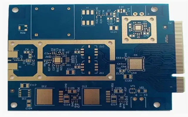 Microwave IC Test PCB