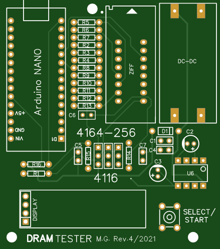 Memory Test PCB