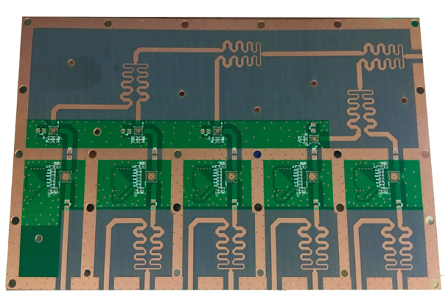 Microwave IC Test PCB