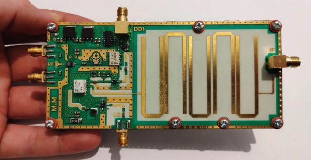 Microwave IC Test PCB