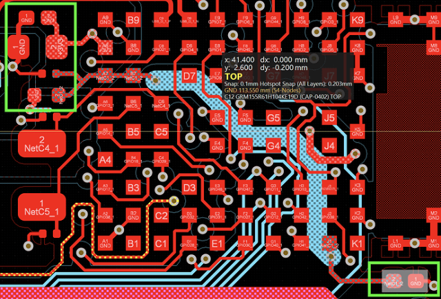 Mixed Signal IC Test PCB