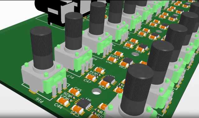 Mixed Signal IC Test PCB