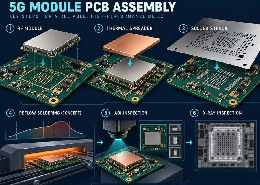 Keeping RF Performance Intact Through 5G Module PCB Assembly