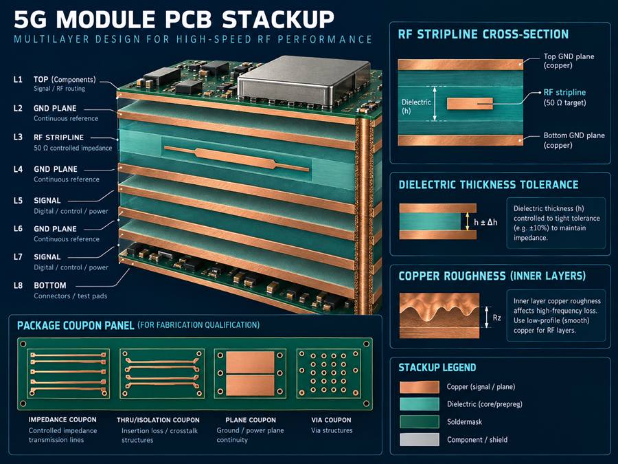 5G module PCB