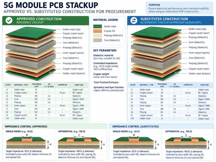 5G module PCB