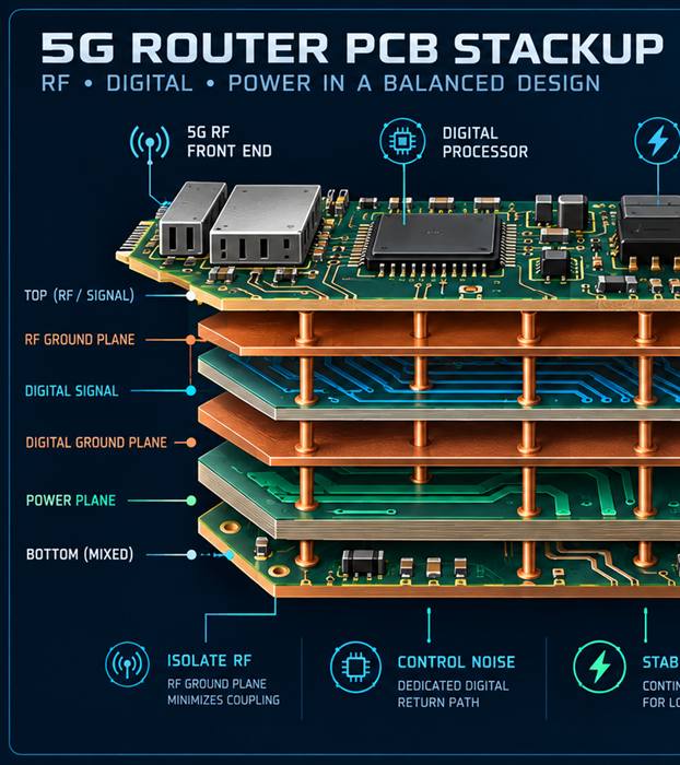 5G router PCB