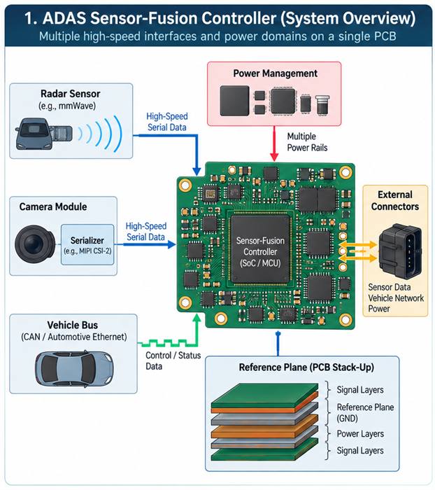 ADAS PCB