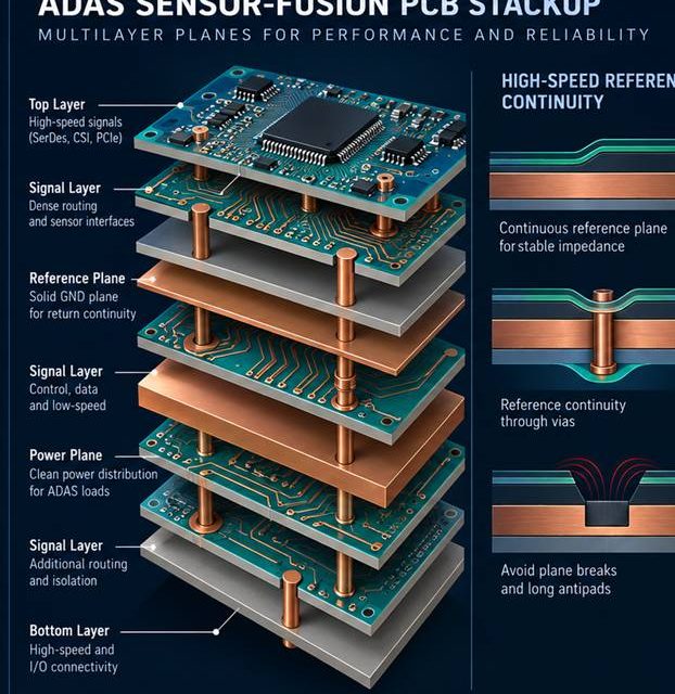 Making an ADAS PCB Stackup Manufacturable Before the First Prototype