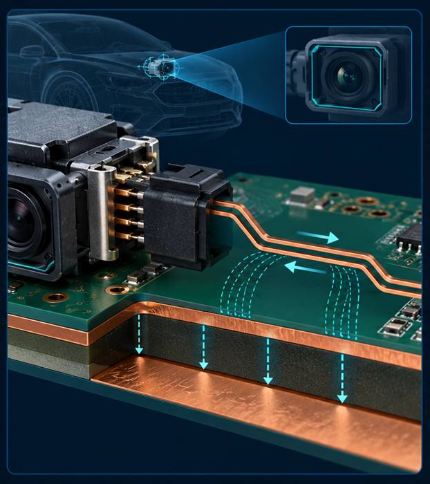 ADAS PCB transition system diagram ADAS PCB