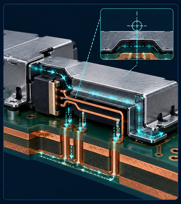 ADAS PCB transition detail diagram ADAS PCB