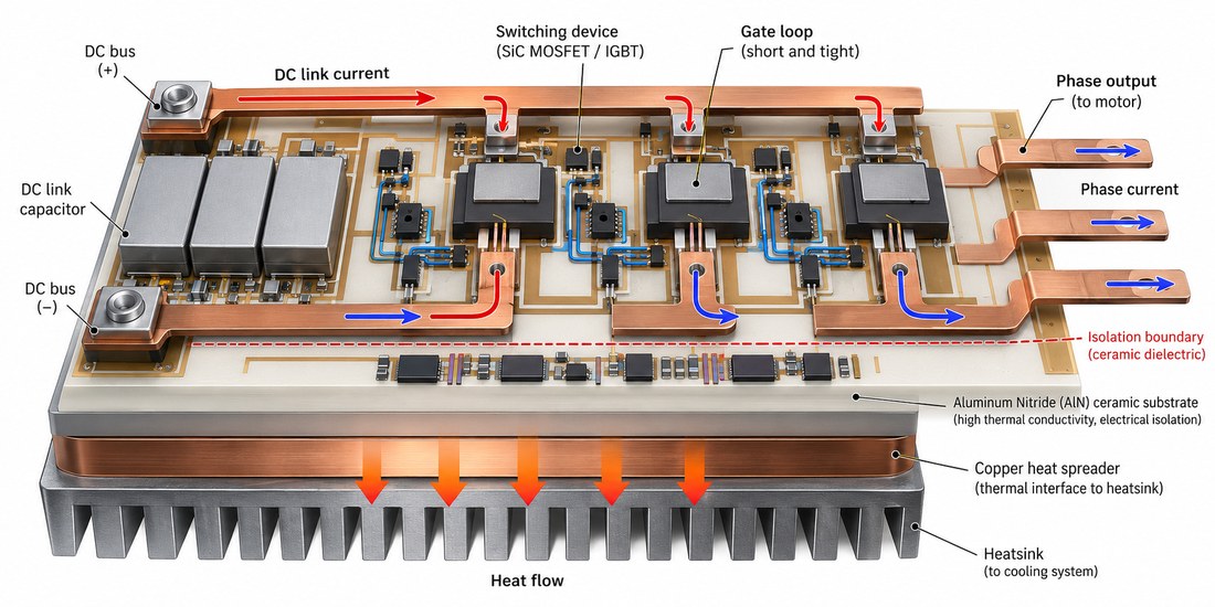Aln Pcb Inverter Module Aluminum Nitride PCB