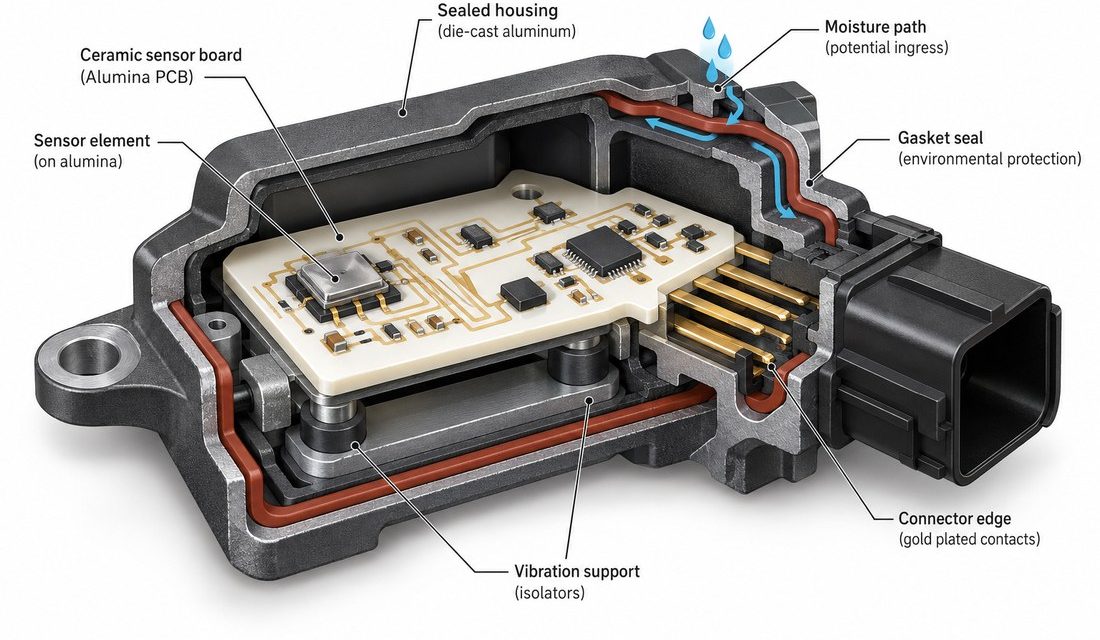 Alumina PCB for Automotive Sensors: Moisture, Vibration, and Connector Edge Decisions