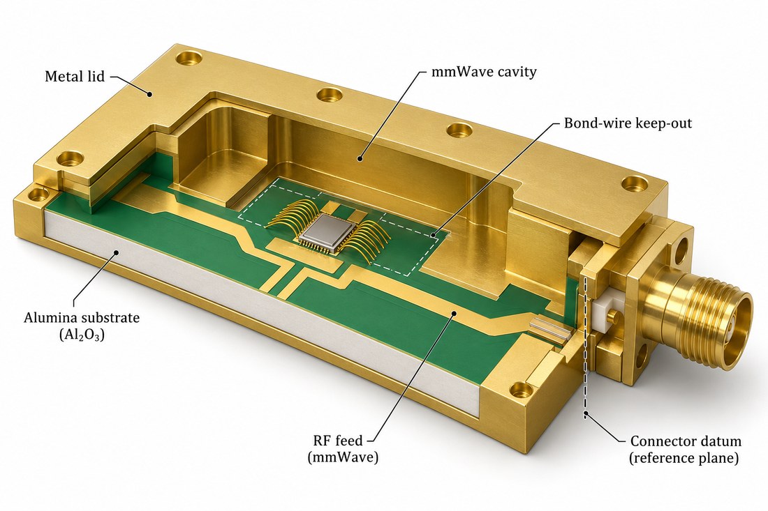 Alumina Pcb Mmwave Cavity Alumina PCB