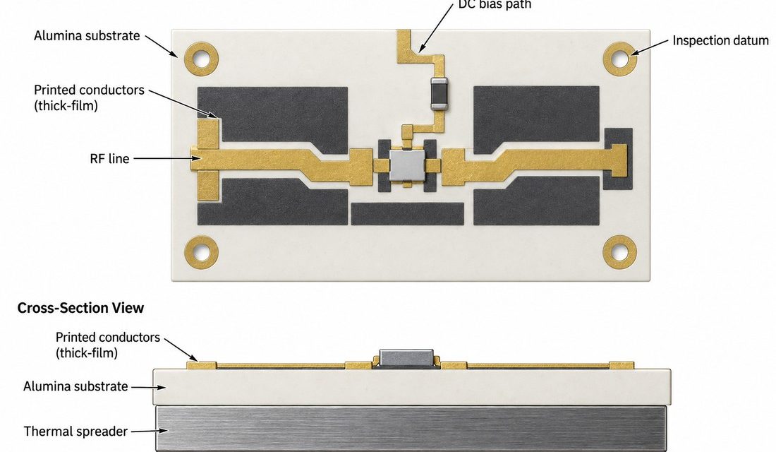 Alumina PCB Thick-Film RF Modules: Balancing Thermal Spreading and Layout Density