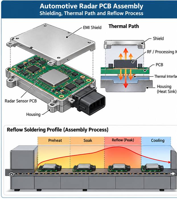 Automotive Radar PCB