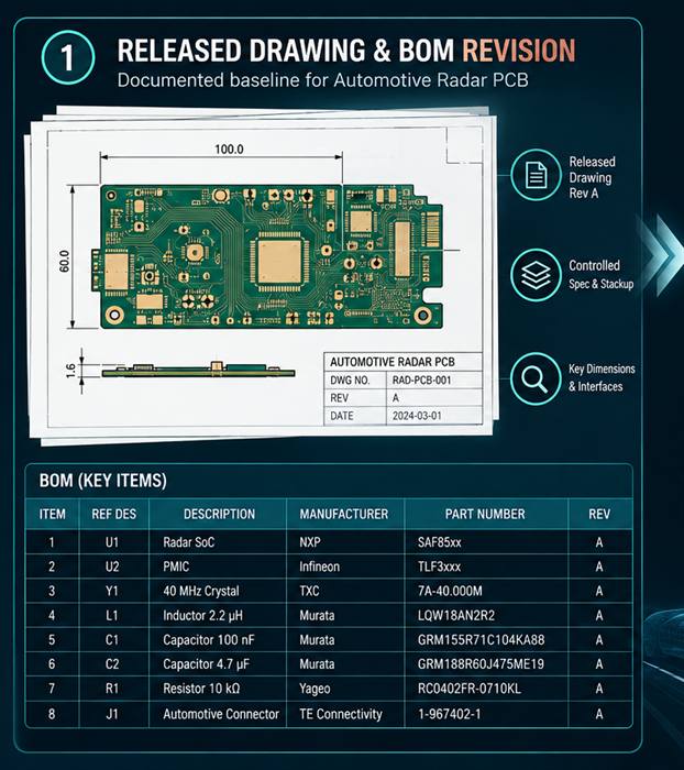 Automotive Radar PCB