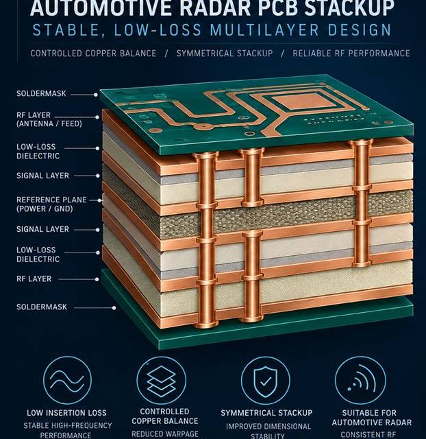 Building an Automotive Radar PCB Stackup That Survives Thermal History
