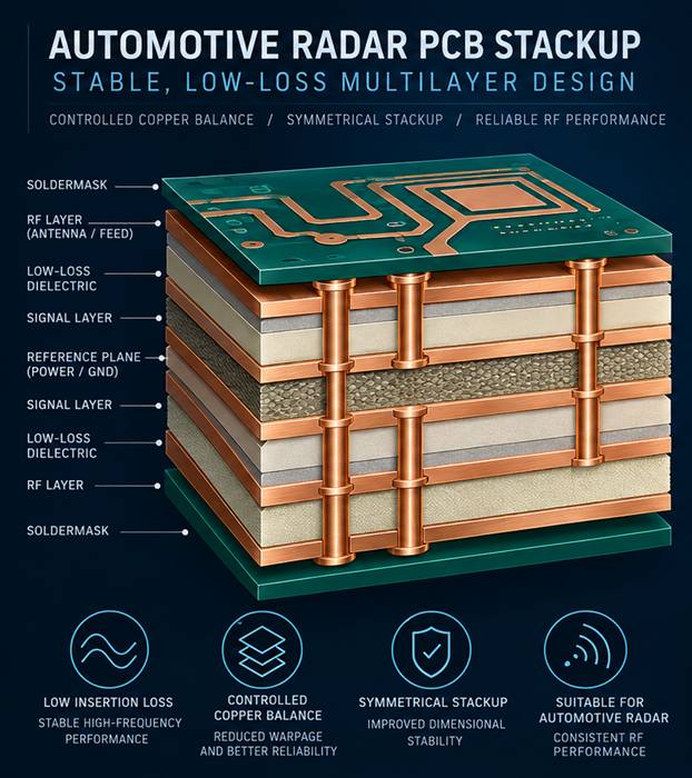Automotive Radar PCB