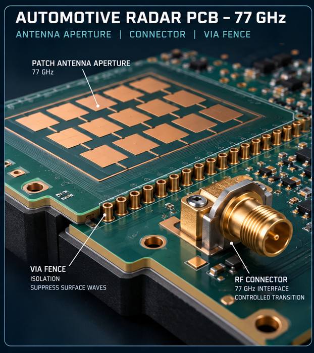 Automotive Radar PCB