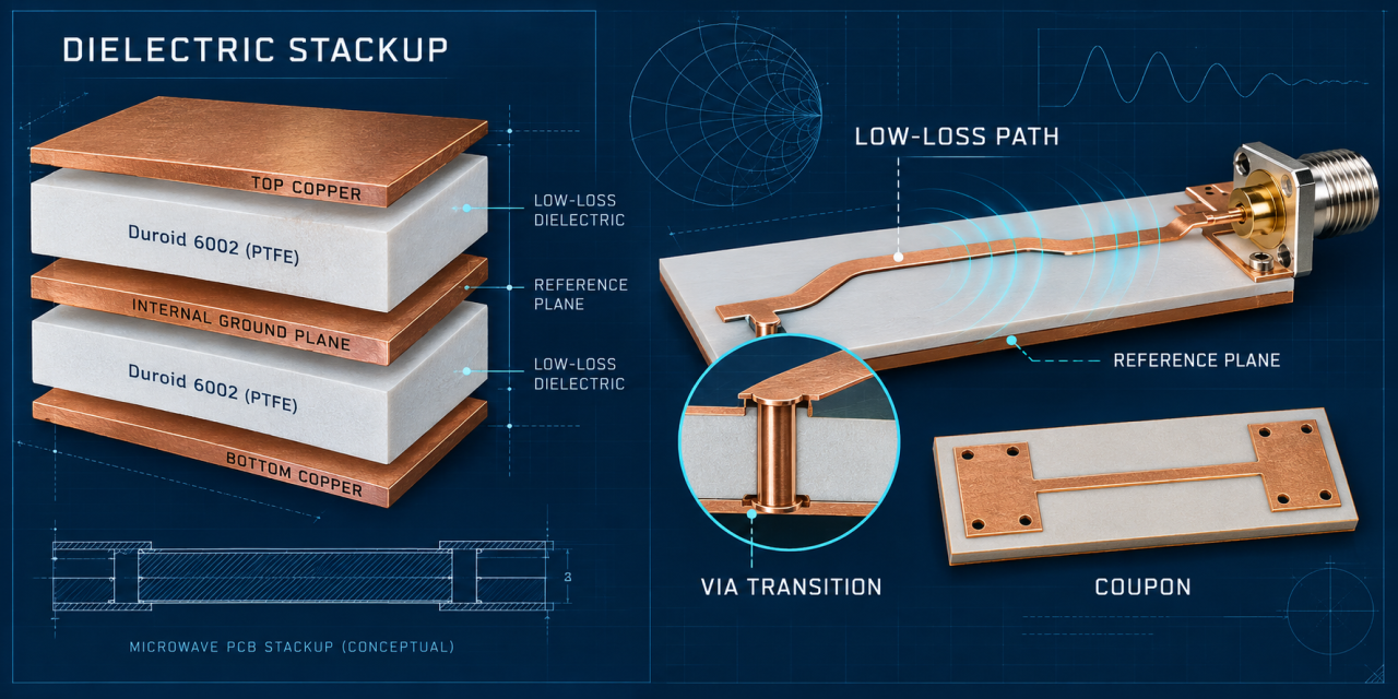 Duroid 6002 PCB Low-Loss Stackup: 7 Critical Controls for Microwave Module Stability