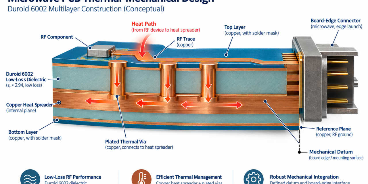 Duroid 6002 PCB Thermal-Mechanical Design: 7 Critical Controls for Stable RF Builds