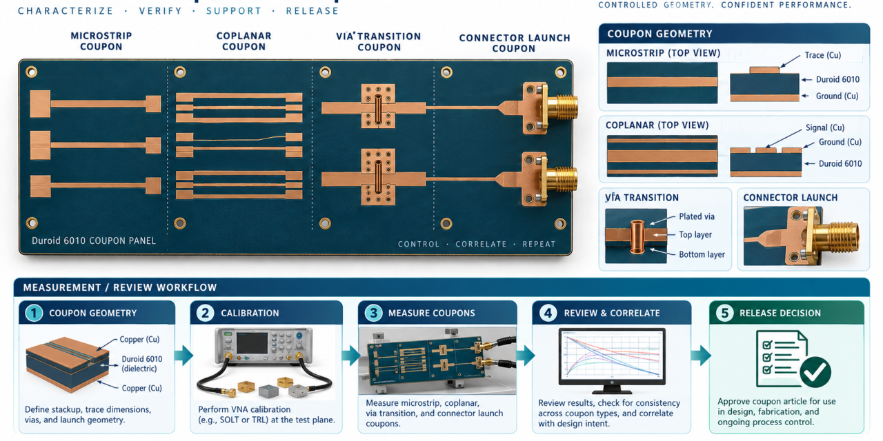 Duroid 6010 PCB Impedance Coupons: 7 Critical Controls for Production Release