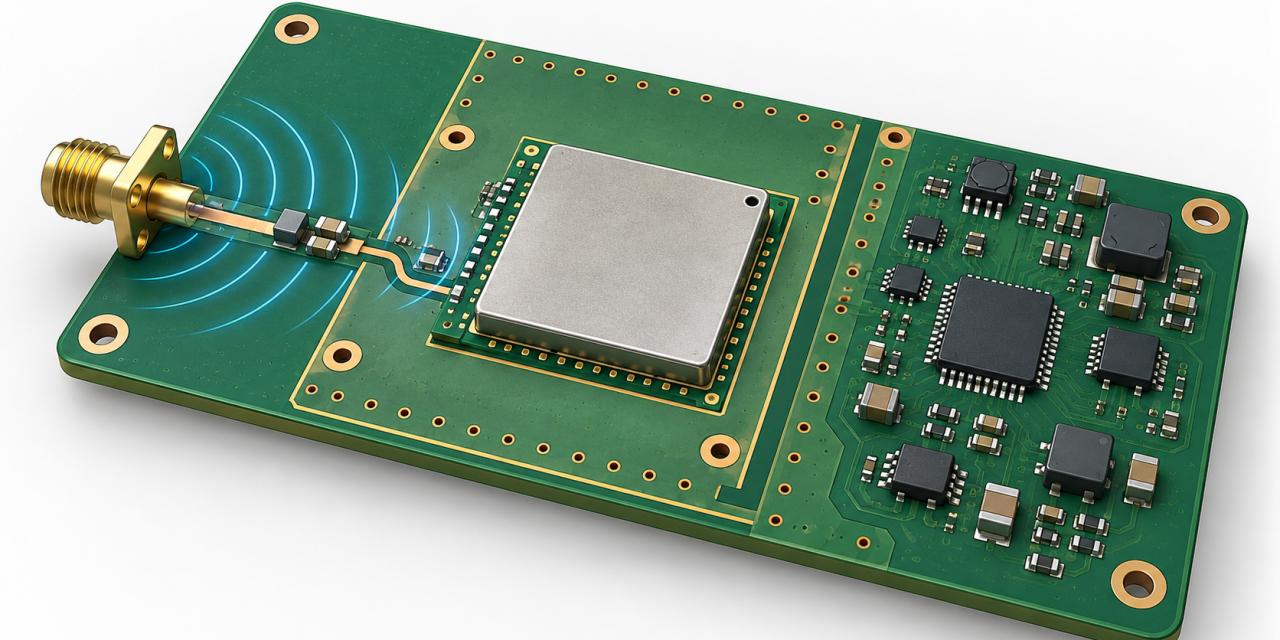 GNSS Module PCB Design: Layout and Material Choices for Low-Noise RF Reception