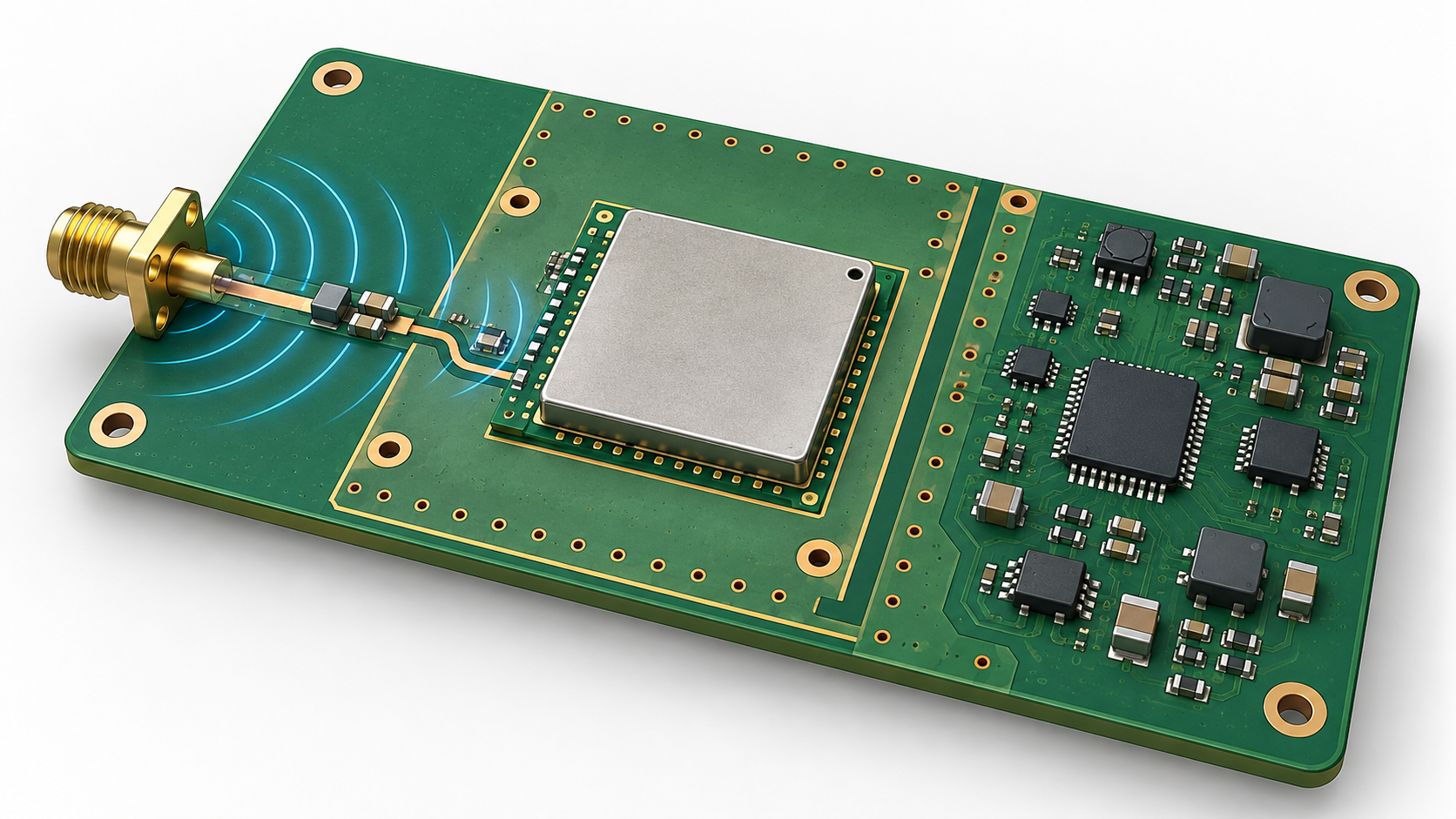 GNSS module PCB