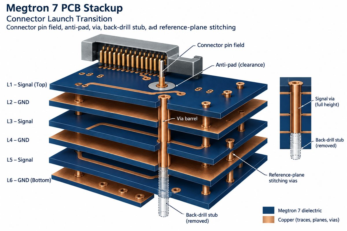 Megtron 7 PCB