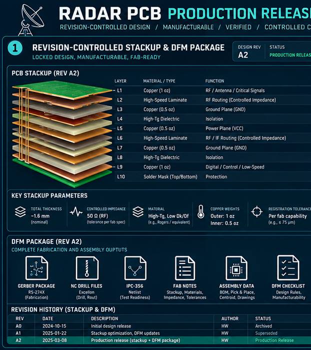 Radar PCB