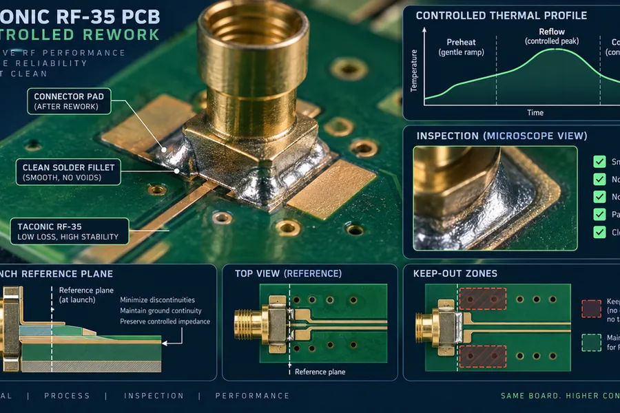 Taconic RF-35 PCB