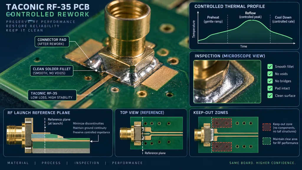 Taconic RF-35 PCB