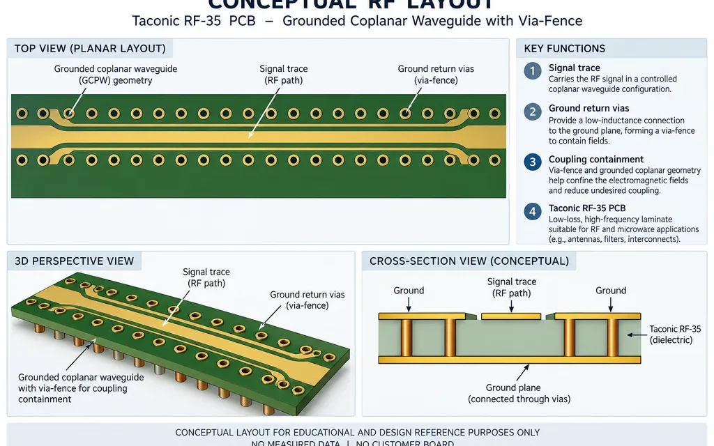 Taconic RF-35 PCB for Beamforming Networks: Holding Phase Balance Across a Multi-Channel Array
