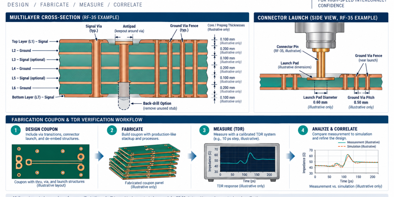 Taconic RF-35 PCB Drill and Plating Control: Avoiding PTFE Via Reliability Escapes