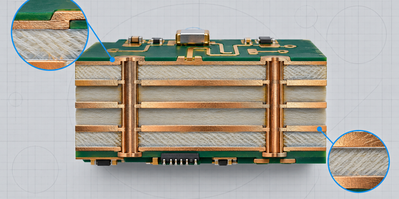 RO4003C PCB Stackup Release: Managing Dielectric Thickness in Compact RF Modules