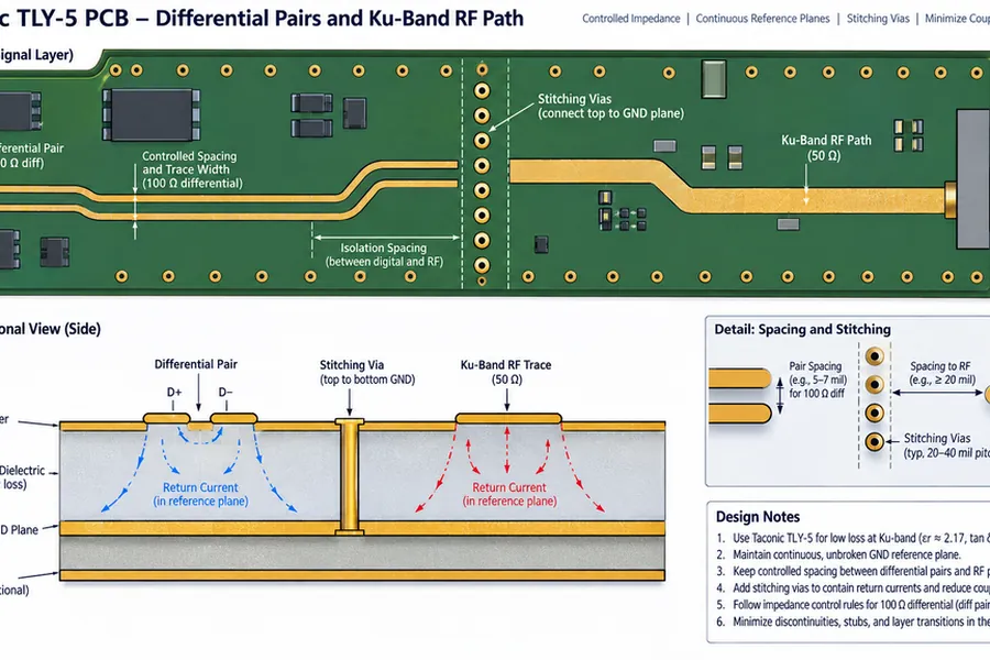 Taconic TLY-5 PCB