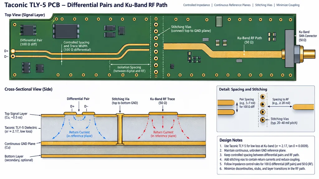 Taconic TLY-5 PCB