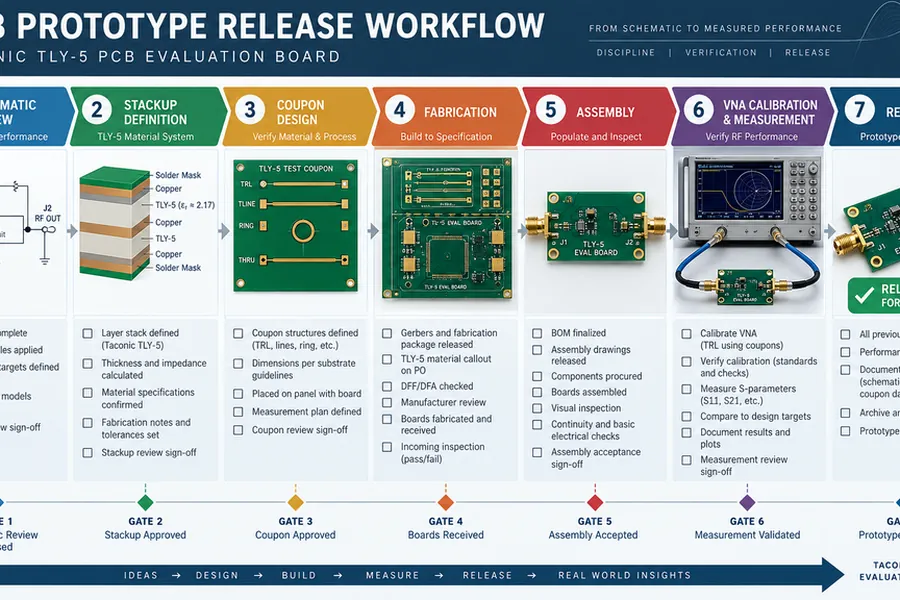 Taconic TLY-5 PCB
