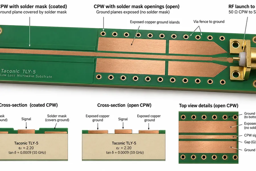 Taconic TLY-5 PCB