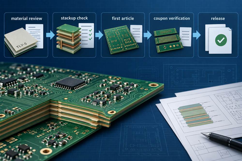 Taconic TLY-5 PCB
