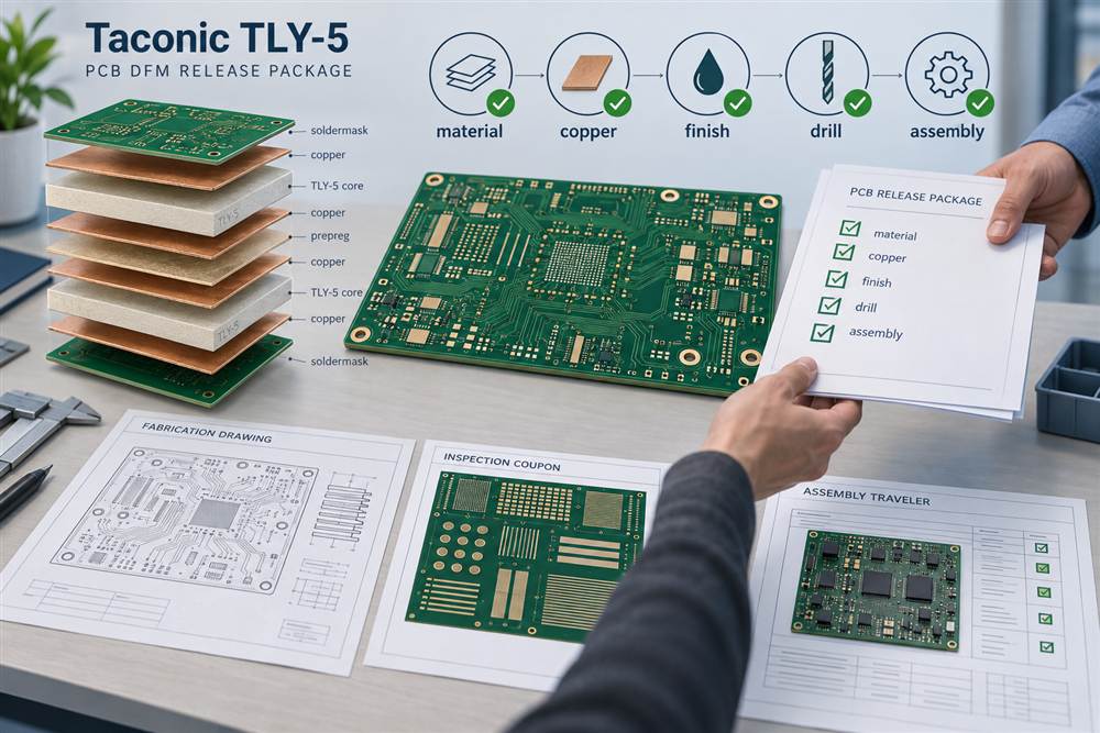 Taconic TLY-5 PCB